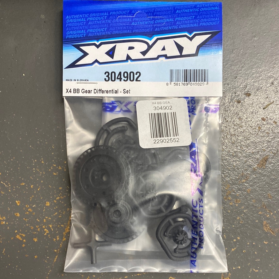 X4 BB GEAR DIFFERENTIAL - SET